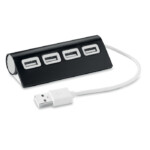 Aluminium 4-Port USB 2.0 Kopierer. Kabellänge 14