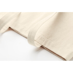 Canvas-Einkaufstasche mit langen Henkeln und Zwickel am Boden. 270 g/m². Produziert nach einem zertifizierten Standard für die Verwendung von Schadstoffen in Textilien.-Beige-8719941048485-6