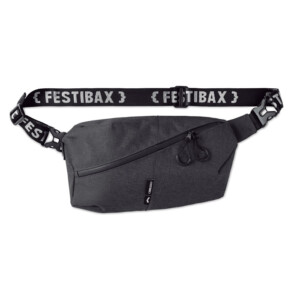 Festibax® Basic. Zweifarbiges 300D kationengefärbtes Polyester mit wasserdichtem Reißverschluss und abnehmbarem