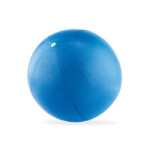 Kleiner PVC-Gymnastikball für Pilates oder Yoga in einer RPET-Tasche mit Handpumpe. Aufgeblasen: bis ~22 cm-Blau-8719941054615-3