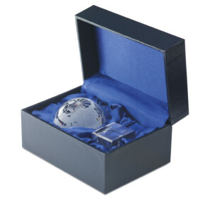 Mundi Briefbeschwerer aus Kristall. In individueller Geschenkbox.-Transparent-8719941007925-1