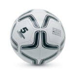 Fußball aus PVC-Material. Entspricht der offiziellen Größe 5.-weiß schwarz-8719941019751-1