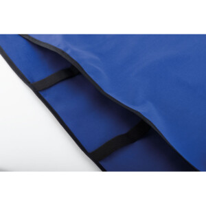 Polyester-Sportlatz mit verstärktem Ausschnitt und Armlöchern und elastischen Seiten.-Blau-8719941036567-2