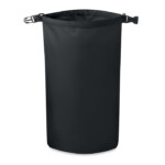 Wasserdichte PVC-Tasche. Fassungsvermögen 10 l. Kommt mit einem verstellbaren Schultergurt.-Schwarz-8719941025837-2